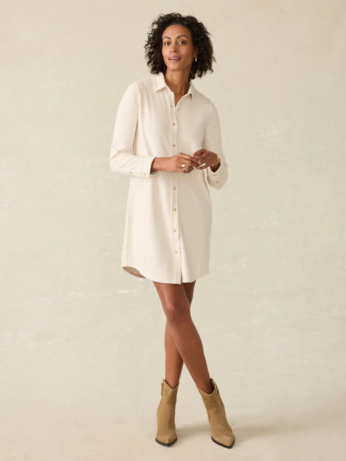 SERENOVAA  Sweater Dress - Off White