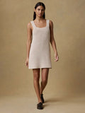 SERENOVAA  Seacoast Crochet Dress - Cream